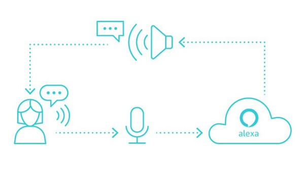 圖二 :  Amazon公司的Alexa Voice Services（AVS）