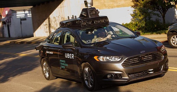 圖3 : NVIDIA與Uber聯手打造新一代的無人車（Source:CNBC）