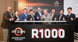 圖一 : AMD攜手合作夥伴推出Ryzen R1000嵌入式處理器，共同見證高效能嵌入式處理器的全新時代