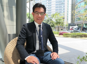 圖一 : 意法半導體資深產品經理楊正廉