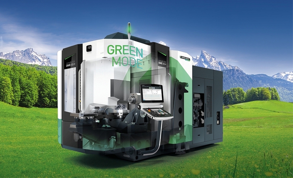 圖2 : 工具機大廠DMG MORI則為此與西門子合作，開發3大節能應用技術，包含：Green MACHINE、Green MODE、Green TECH。（source：dmgmori）