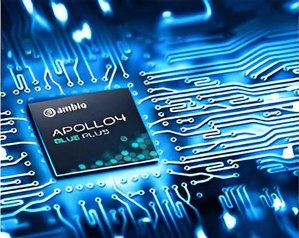 圖一 : DigiKey供應Ambiq低功率IC解決方案，包括Apollo4 Blue Plus，為連網的物聯網端點提供Bluetooth Low Energy (BLE)、圖形、音訊能力。