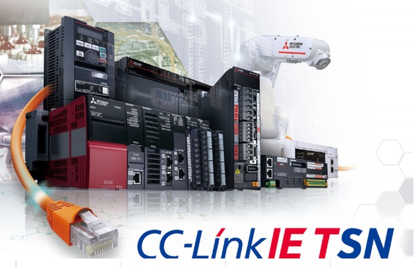 图二 : CC-LinkIE TSN在2019年起率先推出支援涵括PLC、HMI、伺服驱动/变频器等一系列产品。