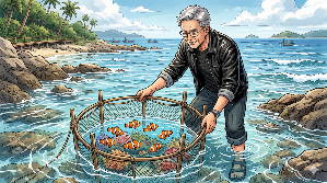 圖一 : 大佬下海養魚,AI agent 重塑商業與科研體系