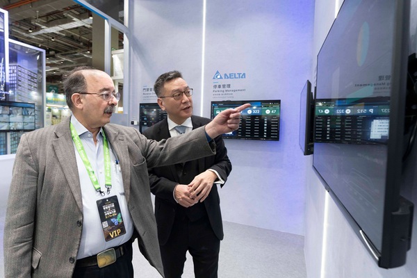 圖三 : 台達今年展示升級後的iCMS智慧園區管理平台