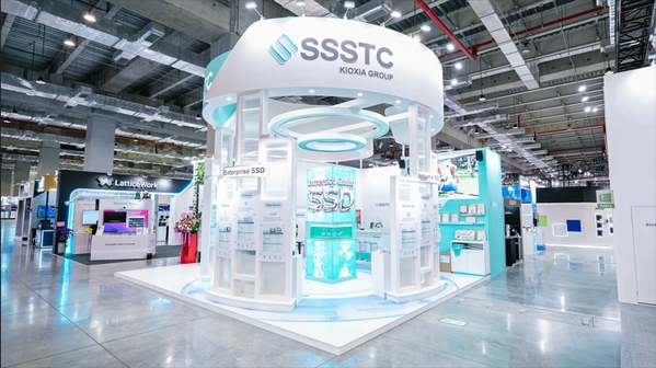 圖1 :  建興儲存於Computex 2026展出SSD，聚焦AI 資料中心解決方案。照片來源: SSSTC提供
