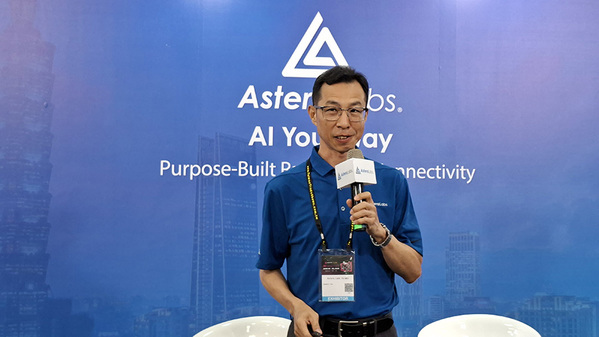 圖二 :   Astera Labs亞太區業務副總裁暨台灣總經理Campbell Kan