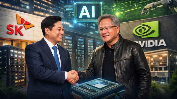 圖一 :   SK集團與NVIDIA擴大AI工廠與次世代記憶體策略合作