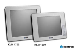 控创科技推出一系列15吋及17吋工业级平板液晶显示器KLM1500/1700（来源：厂商）