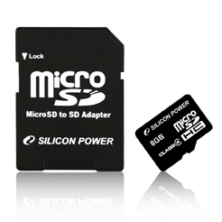 Micro SDHC CLASS 4 8GB容量记忆卡