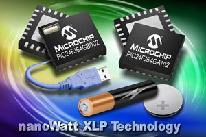 Microchip推出提供USB及觸控感測之16位元MCU