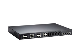 艾讯工业级19吋24埠以太网络交换器iCON-87000系列