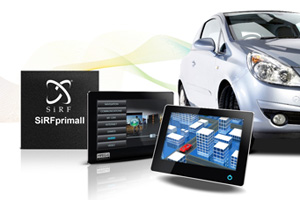 CSR SiRFpimaII车载信息娱乐平台，把导航与适用于家庭室内的信息娱乐融入汽车环境。