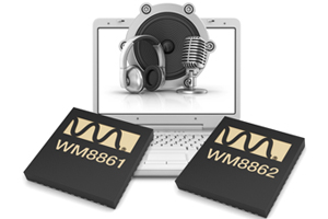 Wolfson发表二款高传真音频组件，具105dB DAC讯号噪声比以及2Vrms无电容输出能力，搭配Wolfson Clarity Audio Studio PC软件的电源管理功能。
