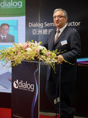 Dialog Semiconductor 執行長Jalal Bagherli。攝影/劉佳惠