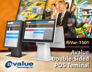 安勤推出进阶版POS终端机RiVar适用於需要人机介面的任何系统。