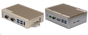 研揚推出兩款搭載NVIDIA Jetson TX2 NX平台--BOXER-823x系列，圖左為BOXER-8230AI，右為BOXER-8233AI。