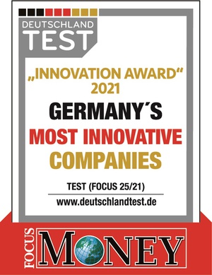 浩亭技术集团获DEUTSCHLAND TEST、FOCUS-MONEY杂志同时评选为本年度创新奖。