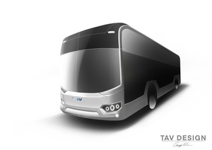 「汉唐1号」电动巴士与其他10家CTP联盟成员，正积极投入开发台湾首部铝合金车身的全低地板电动巴士。