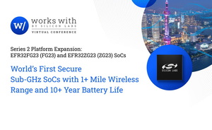 Silicon Labs推出安全Sub-GHz SoC，無線傳輸距離超過1英里，電池壽命超過10年。