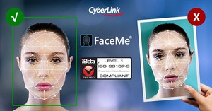 訊連FaceMe人臉辨識引擎之活體檢測技術通過iBeta 活體冒用攻擊認證，表示具備活體辨識能力之應用，可有效避免身分冒用之情事。