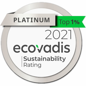 ROHM荣获EcoVadis公司2021年永续发展最高评价「白金奖」