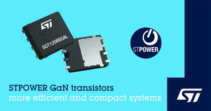 意法半導體推出首款PowerGaN產品，更高效節能更纖薄