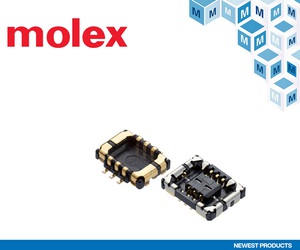 Molex 5G毫米波射频软排线对板连接器