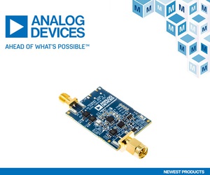貿澤電子即日起供貨適合5.8 GHz ISM應用的Analog Devices CN0534 LNA接收器參考設計