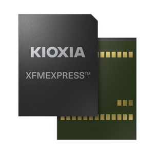 ??侠PCIe/NVMe卸除式存放装置设备符合JEDEC XFM Ver.1.0标准，目前已开始供应样品。(source:Kioxia)