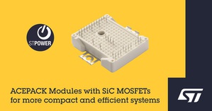 意法半导体推出两款灵活多变之电源模组，简化SiC逆变器设计