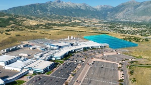 德州儀器位於猶他州 Lehi 的下一座 12 吋半導體晶圓廠早期計畫渲染圖，其毗鄰TI現有晶圓廠。