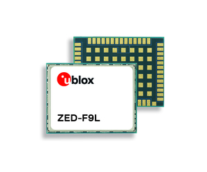 u-blox最新模组ZED-F9L可耐105℃高温，并为先进汽车应用提供次米级定位准确度
