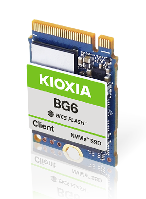 鎧俠新一代BG6系列客戶級SSD，將PCIe 4.0的性能和價格優勢帶入主流市場。
