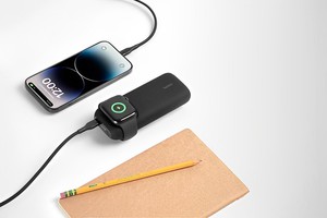 Belkin推出BoostCharge快速無線充電器 + 10K行動電源，適合於Apple Watch使用。