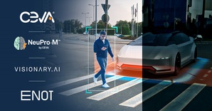 Ceva与汽车和边缘AI夥伴合作，扩展NPU IP人工智慧生态系统