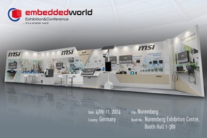 MSI微星科技即將於4月9~11日參加在德國紐倫堡舉行的Embedded World 2024，展現其最新創新成果。