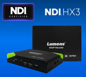 捷揚光電全新 OIP-N 編/解碼器系列可支援 NDI 熱門傳輸協議及虛擬 USB 網路攝影機功能。