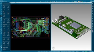 西門子最新版軟體結合Xpedition、Hyperlynx與PADS Professional，並強化整合性，透過雲端連線和高度協作，實現一致的使用者體驗；圖二為HyperLynx NG軟體。