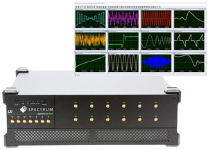 Spectrum全新 DN6.33x 數位轉換器具備 12 位元解析度，最多可提供 6 個通道於 10 GS/s 或最多 12 個通道於 5 GS/s。