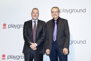 左起：Playground Global 合夥人 Peter Barrett、Playground Global 合夥人 Pat Gelsinger