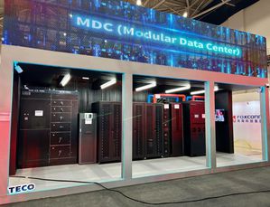 東元電機於鴻海科技日首次亮相，展示模組化資料中心解決方案