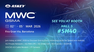 亞旭電腦將於3月2日至5日登場的MWC 2026（Mobile World Congress）中，展示其新世代網通技術版圖，主軸鎖定5G專網端對端解決方案與Wi-Fi 7/8超高速連網架構。