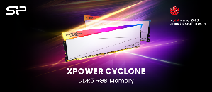 SP廣穎電通 XPOWER Cyclone DDR5 RGB 榮獲 2026 德國紅點設計大獎，於今年首度新增的「Gaming and Streaming Design」類別中脫穎而出